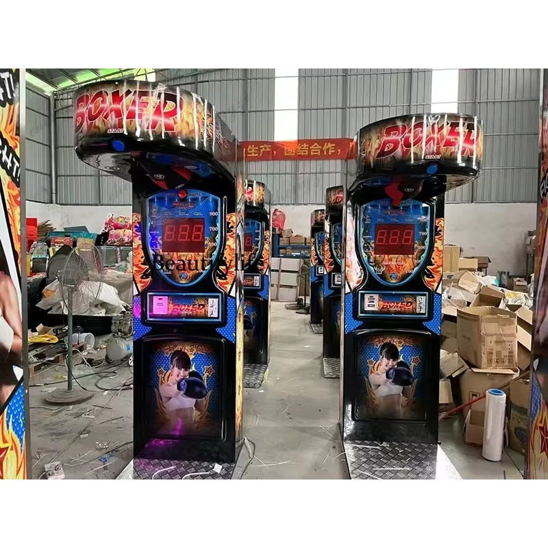Arcade Game Coin - Máquina de Jogo de Boxe Operada