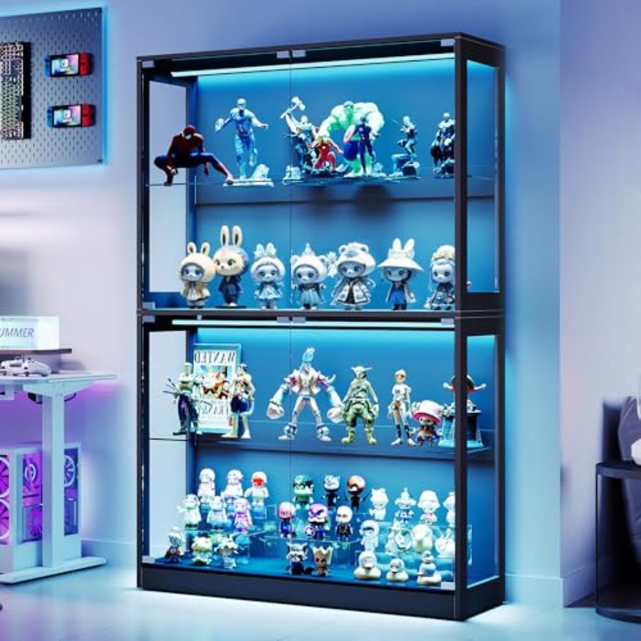 Glass Cabinet Display - Gabinete de Exibição RGB de 45