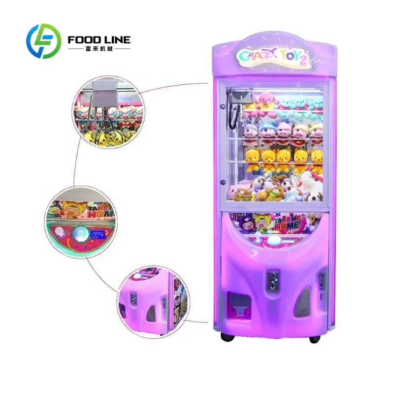 Bill Acceptor Vending - Máquina de Jogo de Grua de