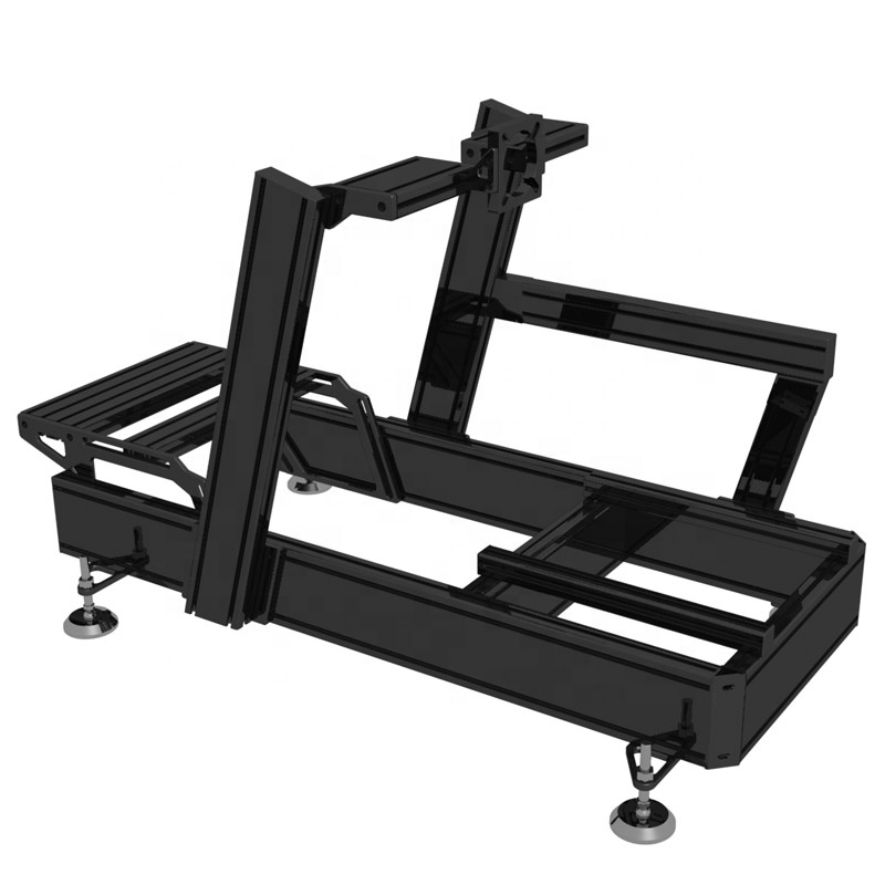9D Vr Simulator - 40120 alumínio preto carro esportivo jogo
