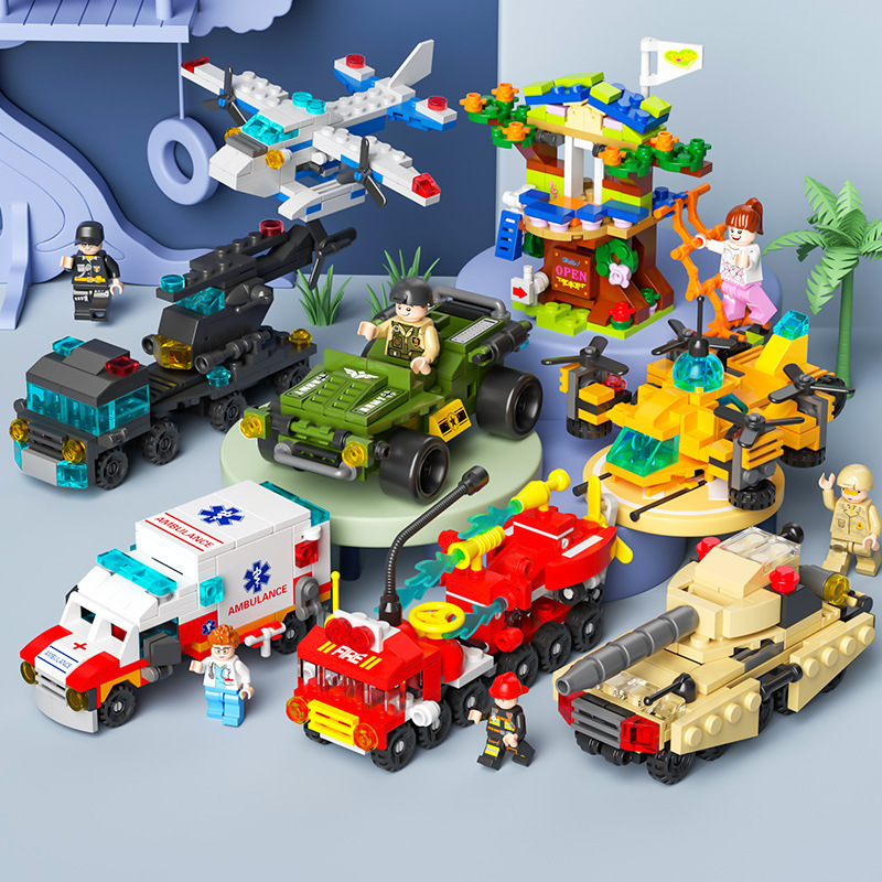 Claw Crane Machine - Conjunto de Construção Mega City 6
