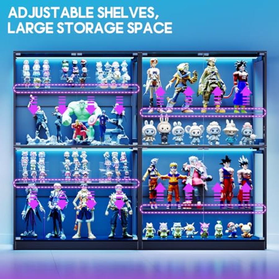 Gabinete de Exibição RGB de 45 - Glass Cabinet Display avaliação e preço
