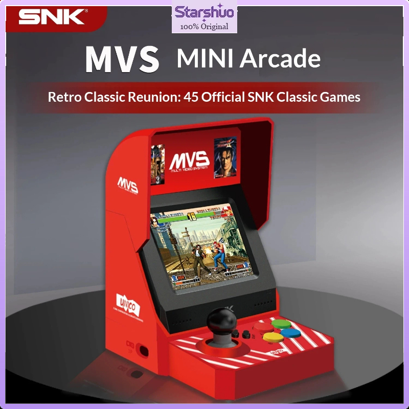 Console Mini Arcade UNICO MVS  - Arcade Game Jackpot avaliação e preço