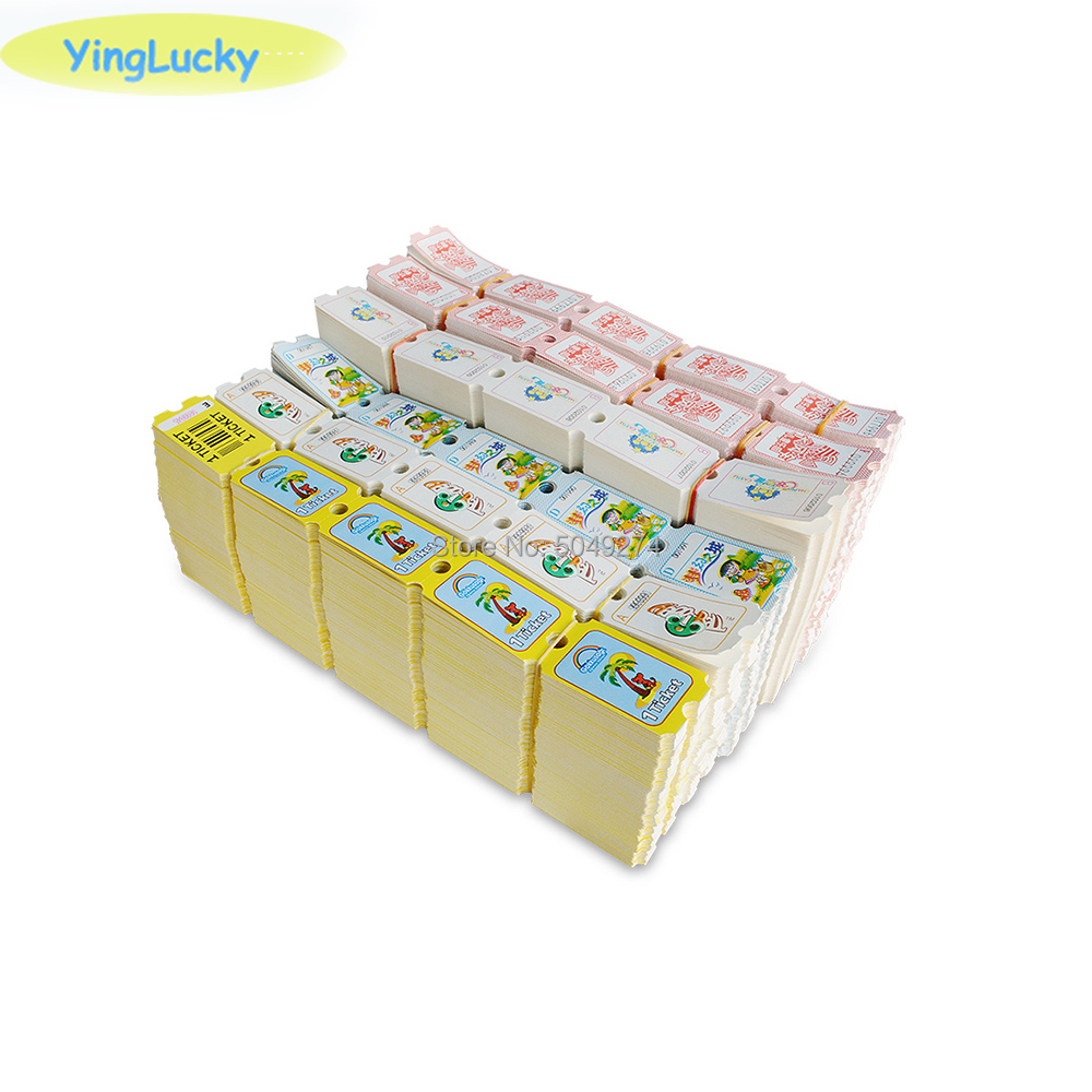 Yinglucky 2000 pçs/lote bilhet - Ticket Redemption Machine avaliação e preço