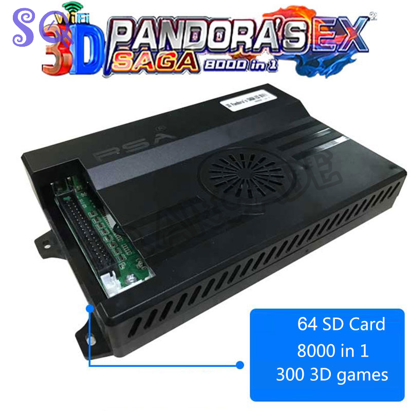 Arcade Pandora Saga Box EX2 80 - Arcade Game Jackpot avaliação e preço