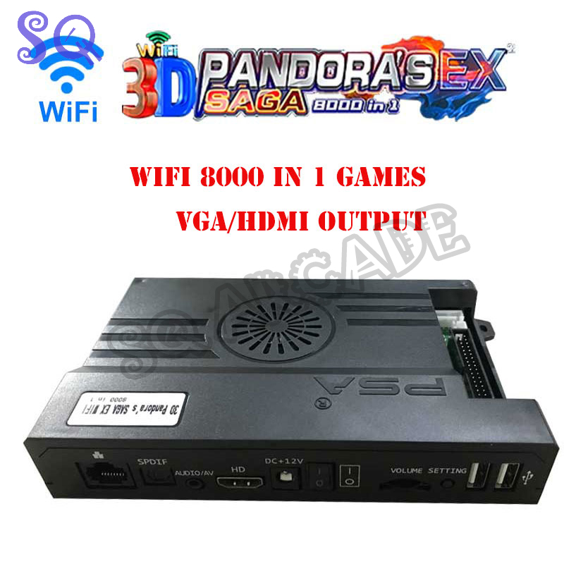 Arcade Pandora Saga Box EX2 80 - Arcade Game Jackpot avaliação e preço