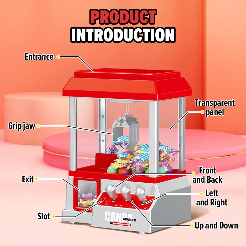 Máquina de garra eletrônica, j - Claw Crane Machine avaliação e preço