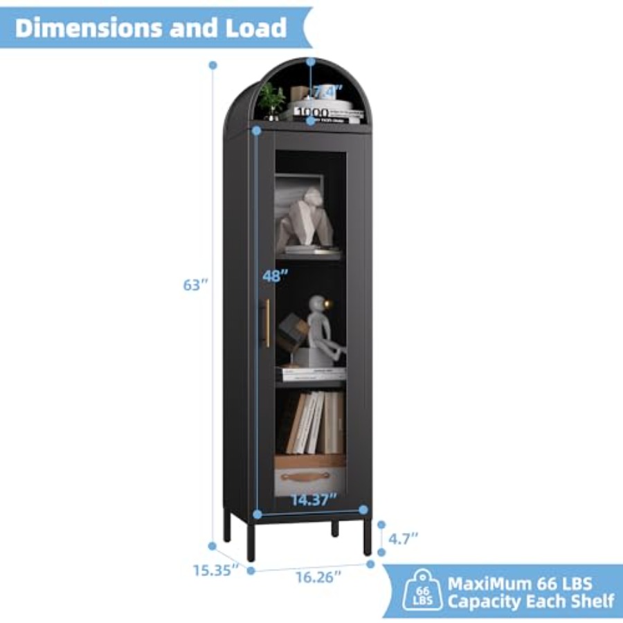 Armário Expositor Estreito de  - Glass Cabinet Display avaliação e preço