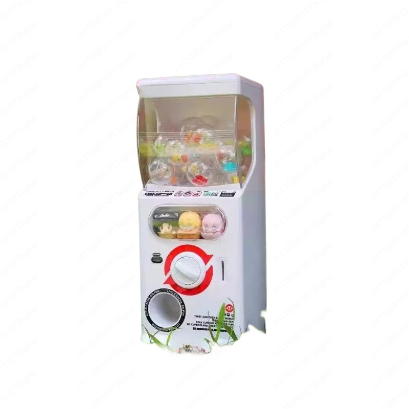 Nova máquina gashapon operada  - Prize Capsule Toy Machine avaliação e preço