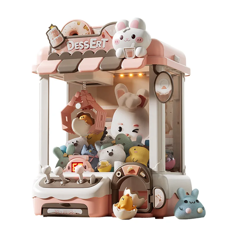 Diy boneca máquina crianças mo - Claw Crane Machine avaliação e preço