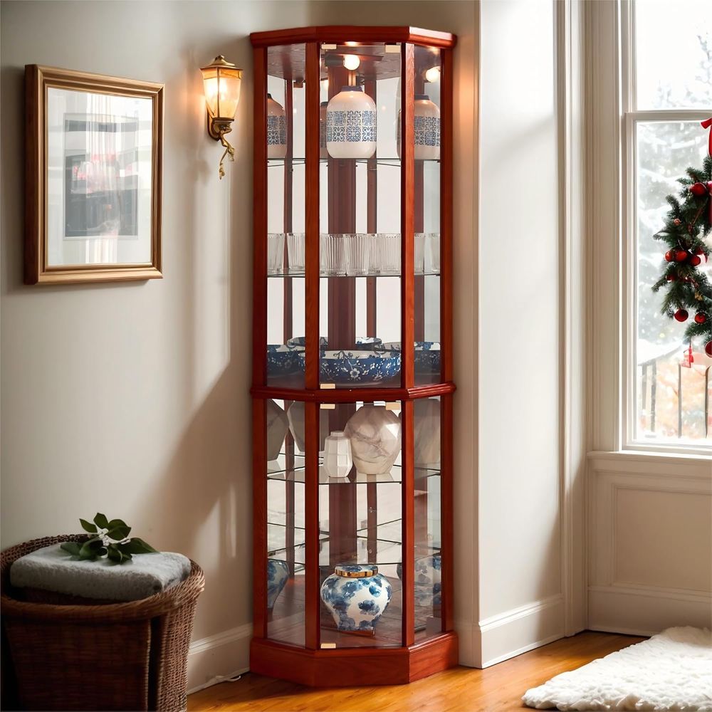 Vitrine de Exibição Iluminada  - Glass Cabinet Display avaliação e preço