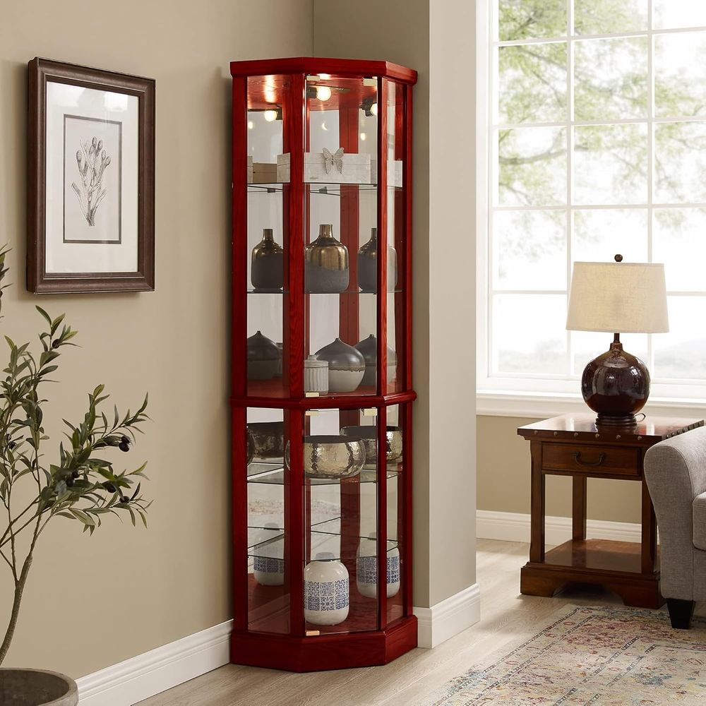 Vitrine de Exibição Iluminada  - Glass Cabinet Display avaliação e preço