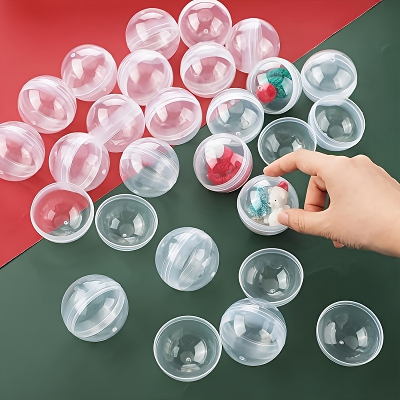 Cápsulas redondas de plástico  - Prize Capsule Toy Machine avaliação e preço