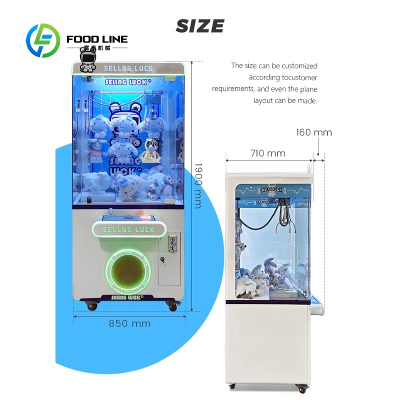 Máquina de Garra de Metal Oper - Arcade Vending & Laundry Revenue avaliação e preço